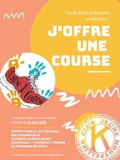 Affiche joffre une course